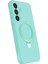 Samsung Galaxy A25 5g Regal Magsafe Standlı Kapak - Su YEŞILI-(5796) - CHT2654-4243 2