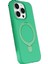 Apple iPhone 14 Pro Max Regal Magsafe Standlı Kapak - YEŞIL-(5796) - CHT6931-4286 2