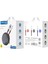 DC16 Micro USB Kablo 1m 2.4A - MAVI-(5796) - CHT4764-1154 3