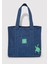 İndigo Turtles Denim Omuz Çantası 1913561-82050 2