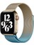 Apple Watch 38MM Metal Mıknatıslı Kordon - Metalik GOLD-MAVI-(5796) - BKS6828-3984 1