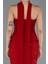 Straplez Peplum Detay Taşlı Uzun Balık Abiye ABU5131 5