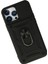 iPhone 13 Pro Kılıf Pars Lens Yüzüklü Silikon - SIYAH-(5796) - BKS6060-5704 3
