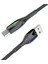 S91 Ledli Micro USB Kablo 1m 2.4A - SIYAH-(5796) - MCT4547-1669 1