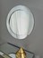 75 cm Mozaik Çerçeveli Yuvarlak Ayna | Dekoratif Duvar Aynası | Modern ve Işıltılı Tasarım 75X75 75 Çap 1
