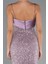 Askılı Midi Pul Payet Gece Elbisesi ABK2429 4