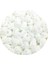 Dökme Cam Kum Boncuk Büyük Boy (6/0) 4 mm - 20 Gram - Kar Beyaz - BNC073 2