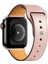 Apple Watch 38MM KR415 Luaz Deri Kordon - PEMBE-(5796) - BKS5079-3737 1