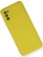 Samsung Galaxy A03S Kılıf Nano Içi Kadife Silikon - SARI-(5796) - BKS8944-5853 2