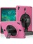iPad 5 Air 9.7 Kılıf Strap-C Otterbox Tablet Kapak - PEMBE-(5796) - AGT7479-3572 1