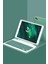 iPad Pro 11 (2024) Kılıf KC01 Smart Klavyeli Tablet Kılıfı - Koyu YEŞIL-(5796) - AGT8988-4805 1