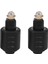 2 Paket Optik 3,5 mm Dişi Mini Jak Fişi Dijital Toslink M Ses Adaptörüne (Yurt Dışından) 1