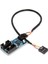 1&#39;den 2 Adaptör Kablosu Anakart 9pin Konnektörü USB Pimi Fiş ve Oynat Anakart Adaptör Kablosu (Yurt Dışından) 4