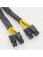 Cpu 8 Pin Dişi - Çift Pcıe 2x 8 Pin (4 &amp; 4) Anakart Güç Adaptörü Için Erkek Güç Adaptörü Ayırıcı Kablosu (Yurt Dışından) 3