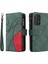 Samsung Galaxy A52S 5g Için Flip Case, Manyetik Kapatmalı Fermuarlı Cüzdan Kılıfı, 9 Kartlık ve Bileklik (Yurt Dışından) 2