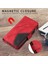 Samsung Galaxy S23 Fe Için Flip Case, Manyetik Kapatmalı Fermuarlı Cüzdan Kılıfı, 9 Kartlık ve Bileklik (Yurt Dışından) 5