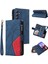 Samsung Galaxy A16 Için Flip Case, Manyetik Kapatmalı Fermuarlı Cüzdan Kılıfı, 9 Kartlık ve Bileklik (Yurt Dışından) 1