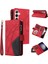 Samsung Galaxy S25 Plus Için Flip Case, Manyetik Kapatmalı Fermuarlı Cüzdan Kılıfı, 9 Kartlık ve Bileklik (Yurt Dışından) 1