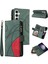 Samsung Galaxy S23 Fe Için Flip Case, Manyetik Kapatmalı Fermuarlı Cüzdan Kılıfı, 9 Kartlık ve Bileklik (Yurt Dışından) 1