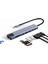 8in1 USB Type-C Hub Port Adaptör 4K HDMI USB Ethernet 100W Pd Girişli Macbook Çevirici Hub Adaptör - CZ56 1
