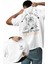 Unisex Karma Is A Cat Sırt Baskılı Tişört, Oversize Taylor Swift Temalı Bisiklet Yaka T-Shirt 1