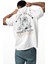 Unisex Karma Is A Cat Sırt Baskılı Tişört, Oversize Taylor Swift Temalı Bisiklet Yaka T-Shirt 3