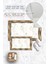 Dijital Baskı Çerçeveli Kaymaz Taban 2li Set Banyo Paspası Klozet Takımı (50X60CM-60X100CM) 2