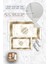 Dijital Baskı Mermer Desen Kaymaz Taban 2li Set Klozet Takımı (50x60cm-60x100cm) 2