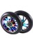 2pcs 110 mm Renkli Alüminyum Dublör Scooter Tekerlekler Alüminyum Scooter Scooter Aksesuarları (Yurt Dışından) 3