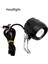 Kugoo M4 Için Horn Bell, Elektrikli Scooter Için Far, E-Bisiklet, Scooter Parçaları, 10IN LED Ön Işık Lambası (Yurt Dışından) 5