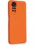 Xiaomi Redmi Note 11 Kılıf Nano Içi Kadife Silikon - TURUNCU-(5796) - BKS6716-8531 2