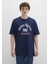 Baskılı Lacivert Tişört 0612850-89353 3