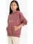 Kız Çocuk Oversize Geniş Kalıp Kapüşonlu Sırt Baskılı Sweatshirt F2794A825AU 5