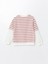 Lcw Kids Pembe Bisiklet Yaka Kız Çocuk Kalın Sweatshirt 5