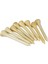 100PCS Golf Tee Bambu Tee Golf Topları Tutucu, Golf Top Çivileri Tee Top Pim Tırnak Tekme 42MM (Yurt Dışından) 1
