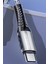 DC43 Type-C To Type-C 1m Örgü 60W Hızlı Şarj Kablo - YEŞIL-(5796) - BKS8311-6518 2