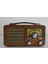 RT-755 Bluetooth Fm-Usb-Tf-Aux Şarjlı Nostaljik Radyo 2