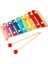 Ksilofon 8 Nota ve Ton 25 cm 8 Tuşlu 1