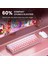 HERO 68 He Manyetik Klavye Rapid Trigger Black King Switch 8000Hz Rgb Neon Tkl Hot Swap Oyuncu Klavyesi Pembe 8