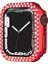Apple Watch 44MM Taşlı Kasa - KIRMIZI-(5796) - MCT2868-2845 1