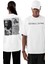 Unisex Kendrick Lamar Sırt Baskılı Tişört, Oversize Rapper Temalı Bisiklet Yaka T-Shirt 1