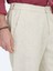 Ekru Dokuma Jogging Fit Casual Pamuk Karışımlı Pantolon 3