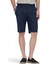 Lacivert Dokuma Jogging Fit Casual Pamuk Karışımlı Bermuda 2