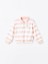 Lcw Kids Pembe Polo Yaka Çizgili Uzun Kollu Kız Çocuk Sweatshirt 1