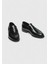Siyah Deri Klasik Loafer 3