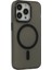 iPhone 15 Pro Kılıf Lodos Magneticsafe Mat Kapak - SIYAH-(5796) - BKS7797-9106 2