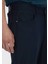 Lacivert Düz Dokuma Slim Fit Casual Pantolon 4