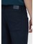 Lacivert Düz Dokuma Slim Fit Casual Pantolon 5