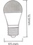 Horoz 001-006-2015 Ekola 15W LED Ampul Beyaz Işık E27 Duy - 10’lu Paket 2