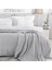 Home Pavia Şönil Yatak Örtüsü Nevresim Seti 7 Parça-Gri 2